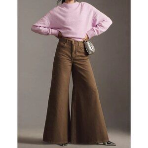 Pilcro High-Rise Wide-Leg Puddle Jeans Various 27